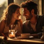 How You Two Can Love & Laugh Again laughing-couple-enjoying-romantic-dinner-date-free-photo